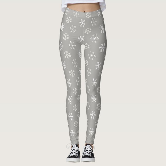 Snowflake Leggings #HolidayZ (Vorderseite)