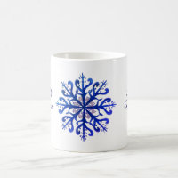 Snowflake Magie Retro Mug