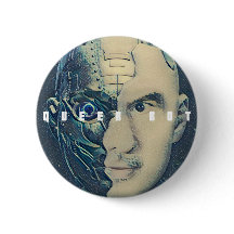 SNŐWFLAKE MAKER - QUEERBOT - BADGE