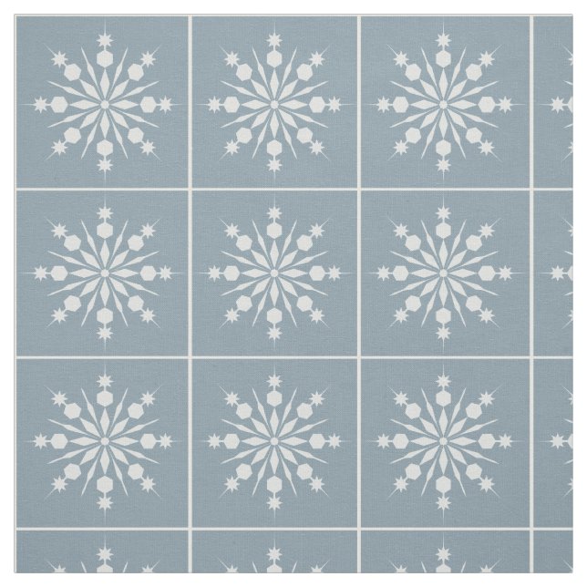 Snowflake Patterngewebe Stoff (Muster)