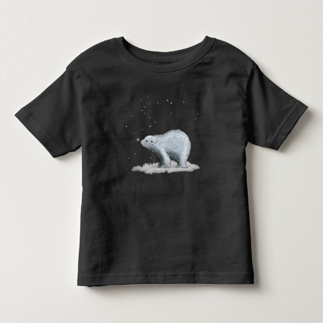 Snowflake-Polar-Shirt Kleinkind T-shirt (Vorderseite)