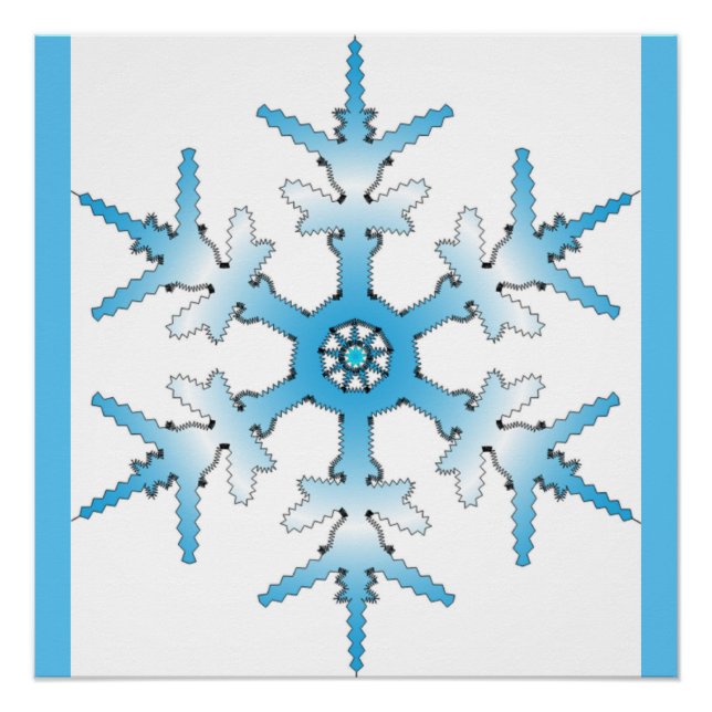 SNOWFLAKE POSTER (Vorderseite)