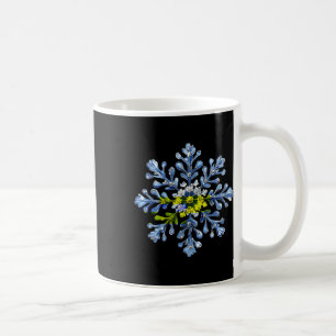 Snowflake Schnee Frohe Weihnachten Weihnachten Fam Kaffeetasse