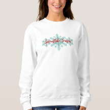 Snowflake Season Winterskript Aquamarine Weihnacht