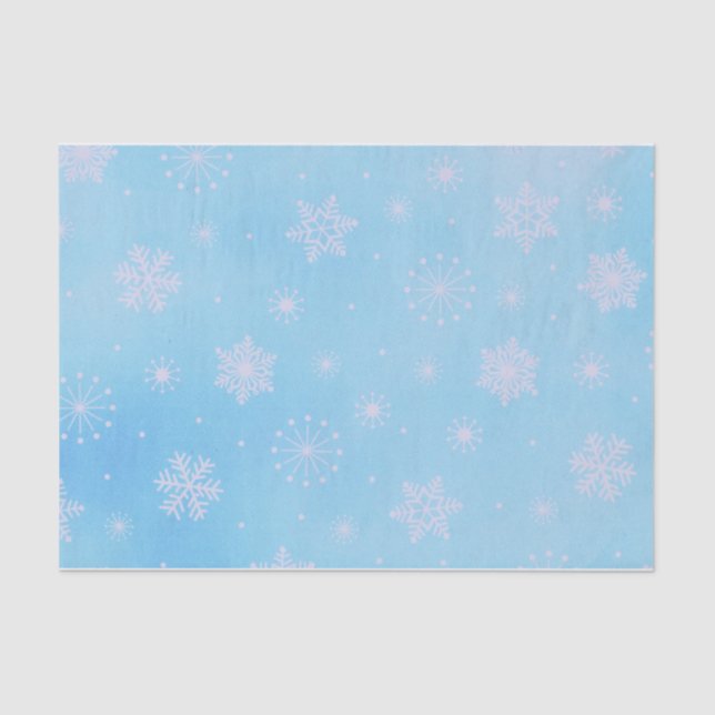 "Snowflake" Seidenpapier (Vorderseite)