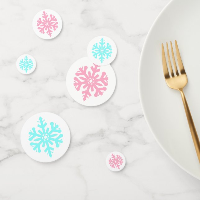 Snowflake Sexe Révéler Confetti (Groupe)