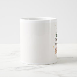 Snowflake Soul | Unique, Calm, and Beautifully Det Jumbo-Tasse