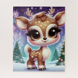 Snowflake Sparkle Baby Reindeer