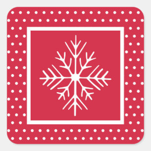 Snowflake Stickers