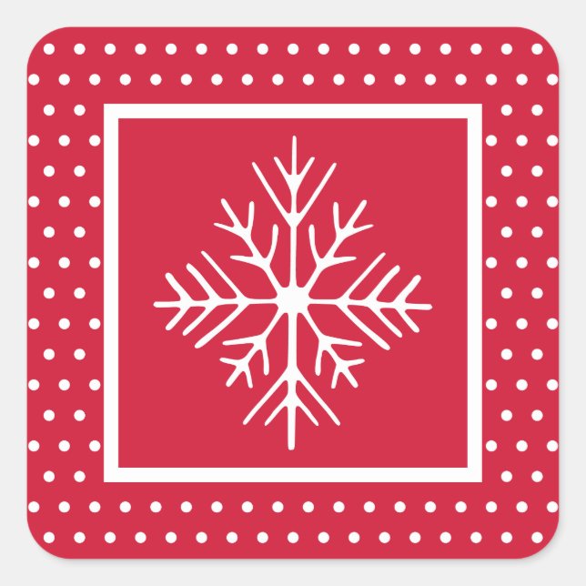 Snowflake Stickers (Vorderseite)