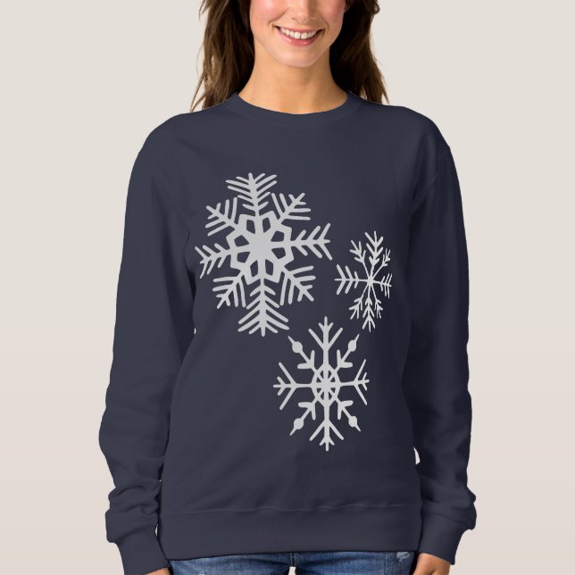 Snowflake Sweatshirt (Vorderseite)