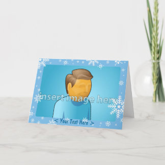 Snowflake Templates Karte