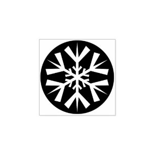 Snowflake Weihnachten Weihnachten Weihnachtskarte  Gummistempel