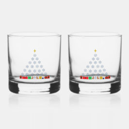 SNOWFLAKE Weihnachten Whiskyglas