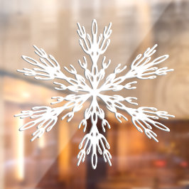 Snowflake Weihnachts Vinyl Fensterheber Fensteraufkleber