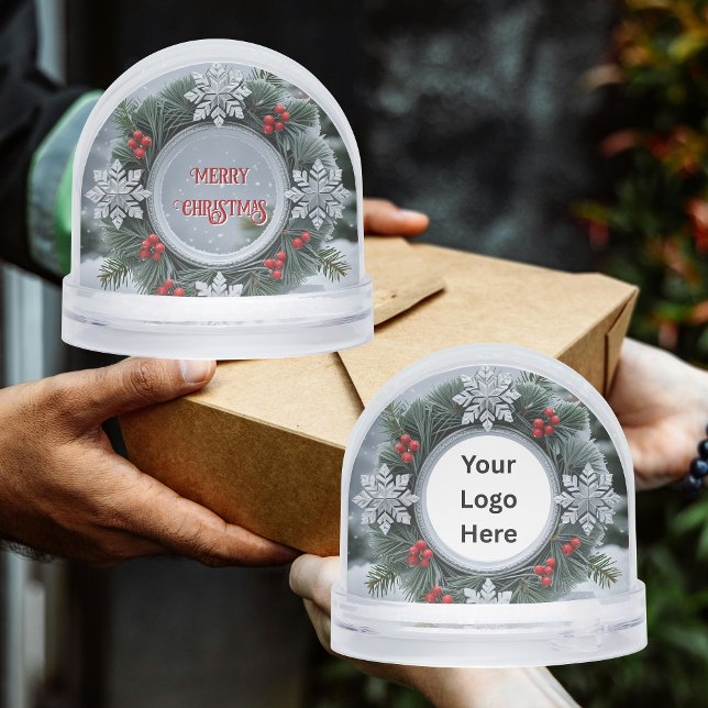 Snowflake Weihnachts-Wraath-Kundenempfehlung Schneekugeln (Von Creator hochgeladen)