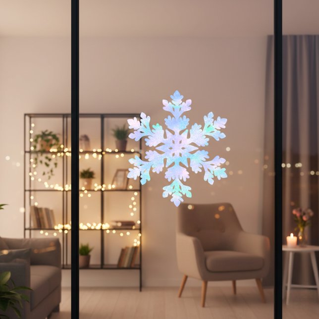 Snowflake Window Cloning Fensteraufkleber (Snowflake Window Cling)