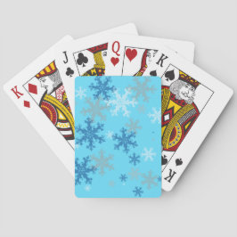 Snowflake Winter Playing Cards Spielkarten