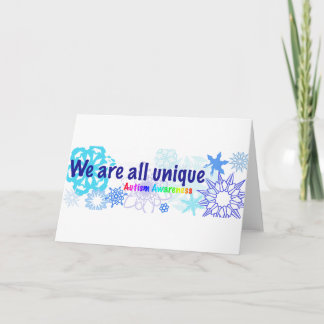 snowflakes_autism feiertagskarte