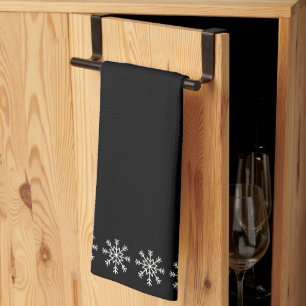 Snowflakes de Noël Serviette de cuisine