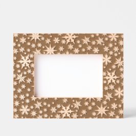 Snowflakes Design Geätzte Rahmen