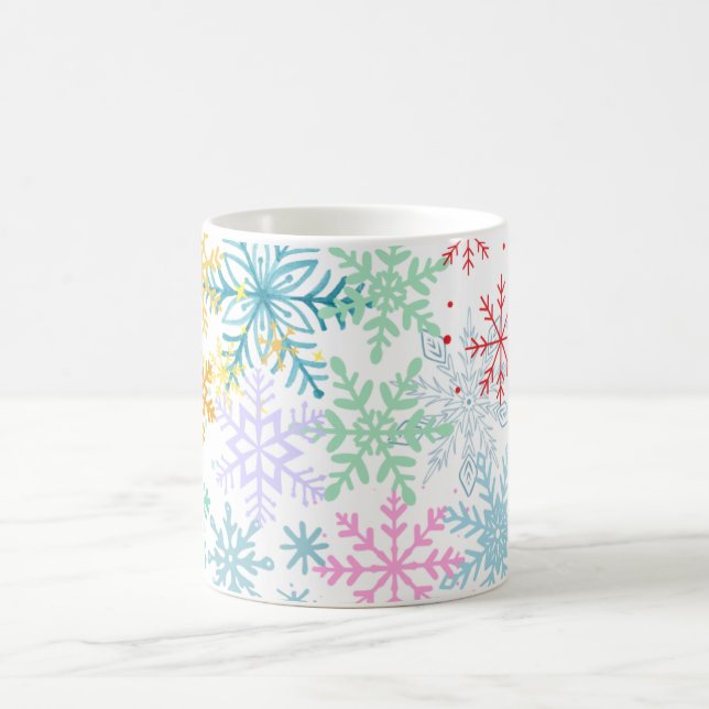 Snowflakes Kaffeetasse (Mittel)