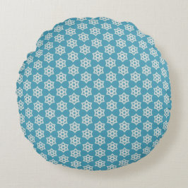 Snowflakes p1 rundes kissen