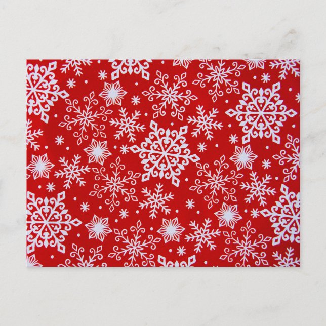 Snowflakes Postkarte (Vorderseite)