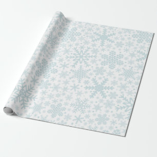 SNOWFLAKES Schleifpapier Geschenkpapier
