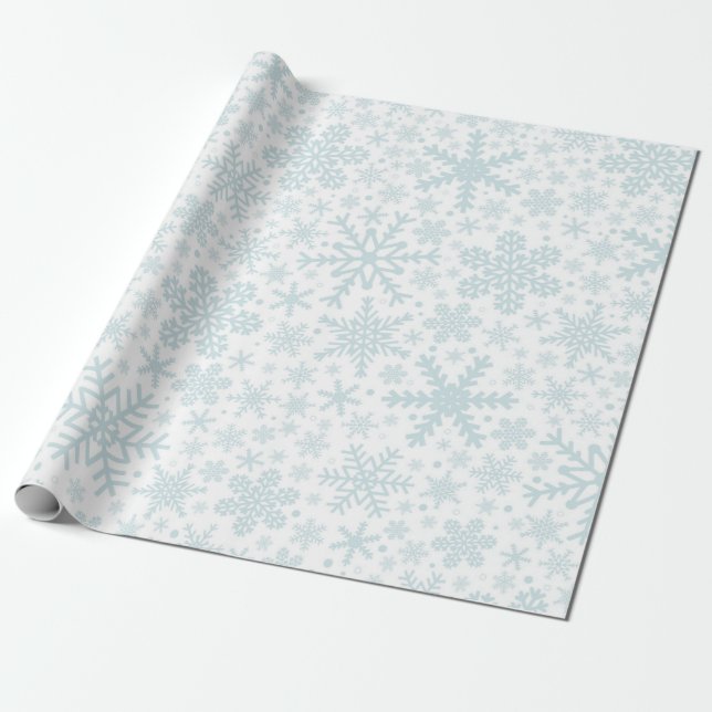 SNOWFLAKES | Schleifpapier Geschenkpapier (Ungerollt)