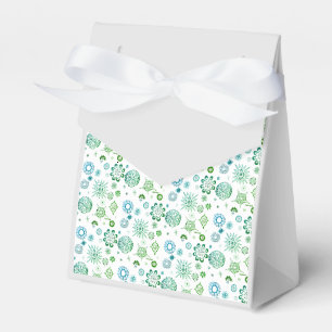 SNOWFLAKES Weihnachtsbänder Gefälligkeitsbox Geschenkschachtel