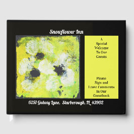 Snowflower Vacation Gästebuch