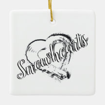 Snowheart Ornament Mondherzen