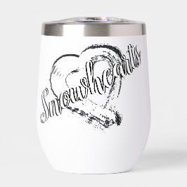 Snowheart Water Flasche Wein Tumbler Moonheart
