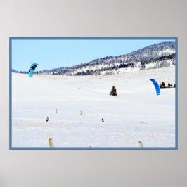 Snowkiting Poster