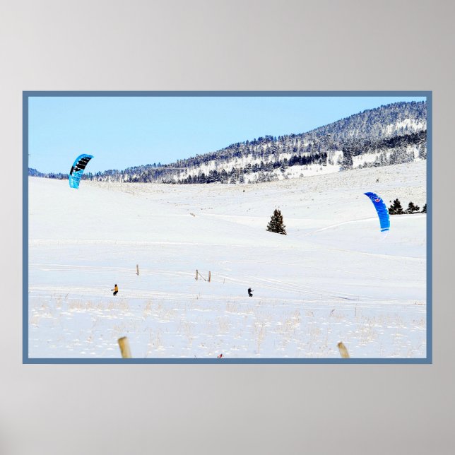 Snowkiting Poster (Vorne)