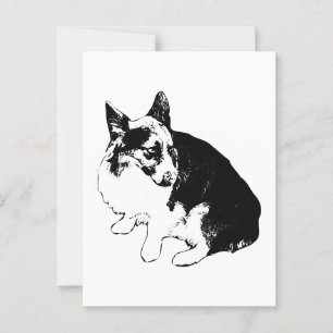 Snowlight Hello, Little Fox Postkarte