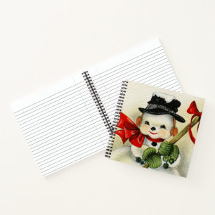 Snowman 004 notizbuch