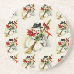 Snowman 009 getränkeuntersetzer