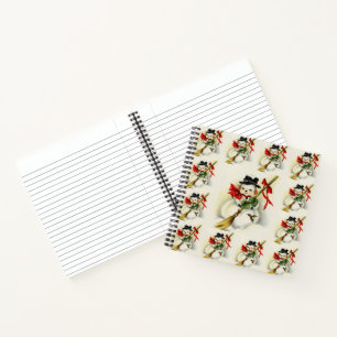 Snowman 009 notizbuch