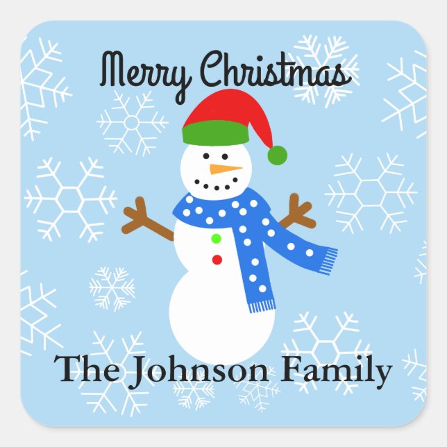 Snowman #1-2 Stickers (Vorderseite)