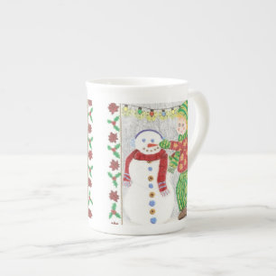 Snowman 2 Spezial-Tasse Prozellantasse