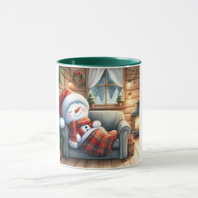 Snowman and Friends Kinder Weihnachten Tasse (Zentrum)