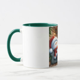 Snowman and Friends Kinder Weihnachten Tasse