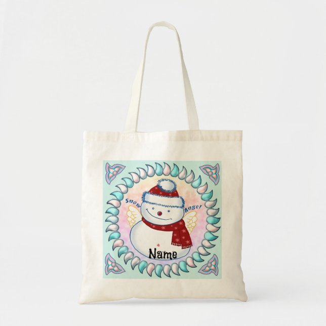 Snowman Angel Totbags Tragetasche (Vorne)