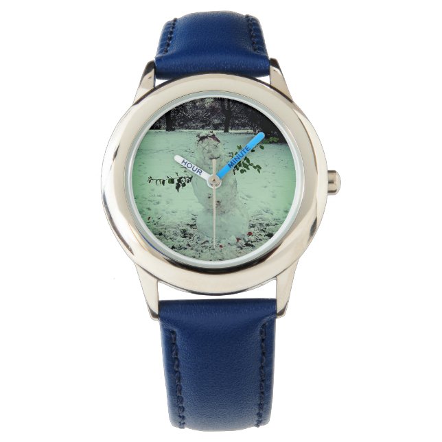 Snowman Armbanduhr (Vorderseite)