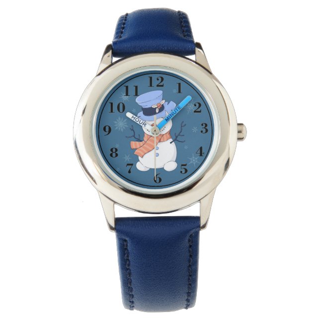 Snowman Armbanduhr (Vorderseite)