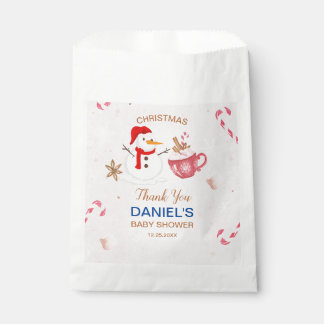 Snowman Baby Shooter Vielen Dank für Ihre Unterstü Geschenktütchen