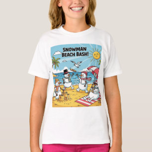 Snowman Beach Bash T-Shirt