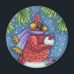 SNOWMAN BODYGUARD, CHRISTMAS KARDINAL REDBIRD MAGNET<br><div class="desc">MIT SNOWBALLEN UMGEBEN. HUMOROUS KARDINAL MAGNET *Anpassen ... Suchen Sie nach passenden Elementen Susan Brack Designs</div>
